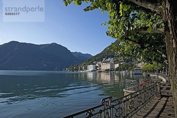 Europa Lugano Schweiz Kanton Tessin