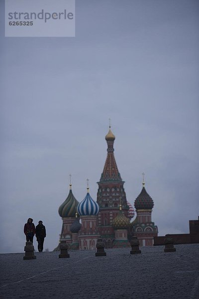Basilius Kathedrale  UNESCO-Weltkulturerbe  Moskau  Russland  Europa