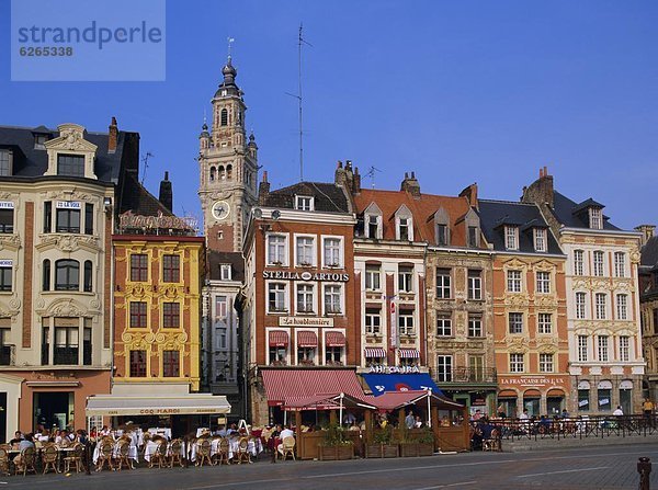 Frankreich Europa Grand Place Lille