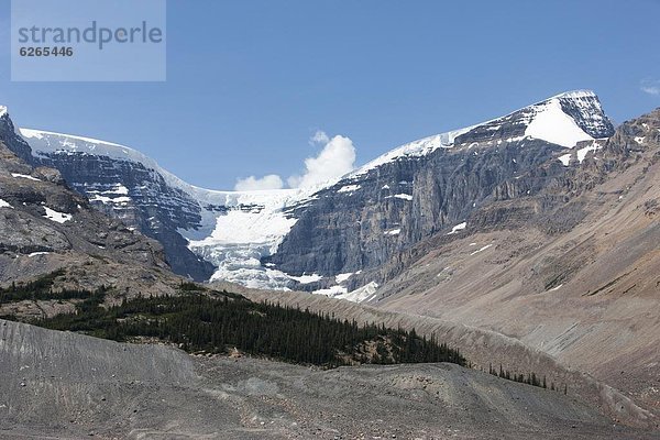 Columbia Icefield  Jasper Nationalpark  UNESCO World Heritage Site  Alberta  Rocky Mountains  Kanada  Nordamerika