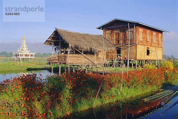 Myanmar Asien Inle See