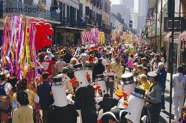 Vereinigte Staaten von Amerika USA Louisiana Mardi Gras New Orleans