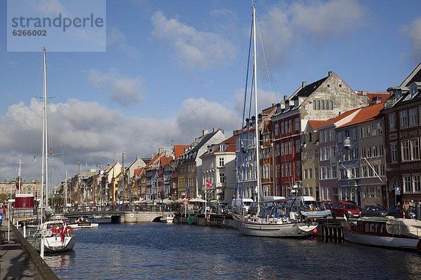 Nyhavn  Kopenhagen  Dänemark  Skandinavien  Europa