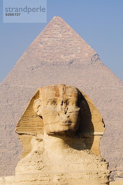 pyramidenförmig  Pyramide  Pyramiden  Nordafrika  UNESCO-Welterbe  Mount Chephren  Afrika  Ägypten  Gise  Pyramide