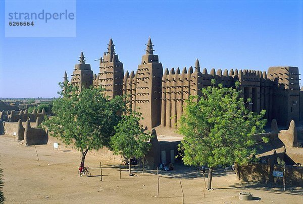 bauen  Afrika  Mali  Moschee  Schlamm