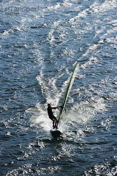 Windsurfer  surfer  Europa  Italien  Langensee  Lago Maggiore
