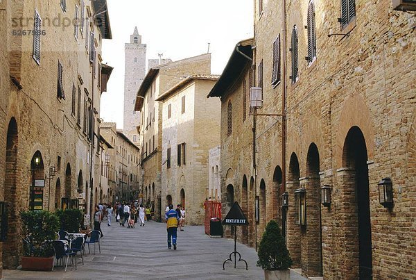 Italien  San Gimignano  Toskana