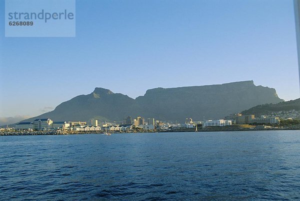 Südliches Afrika  Südafrika  hinter  Berg  Stadt  Tisch