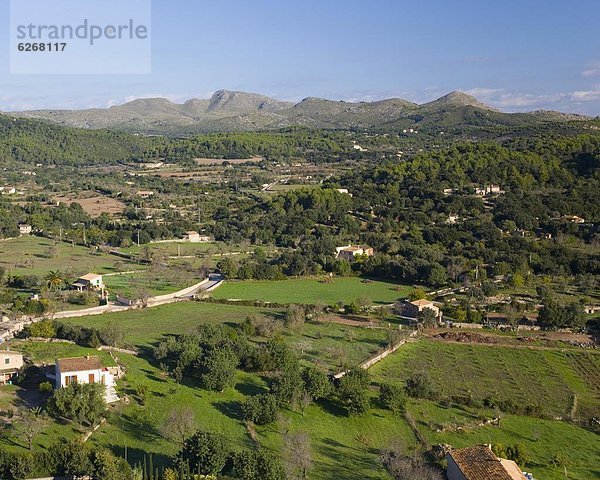 Europa  Landschaft  über  Ansicht  Mallorca  Heiligtum  Ländliches Motiv  ländliche Motive  Balearen  Balearische Inseln  Spanien