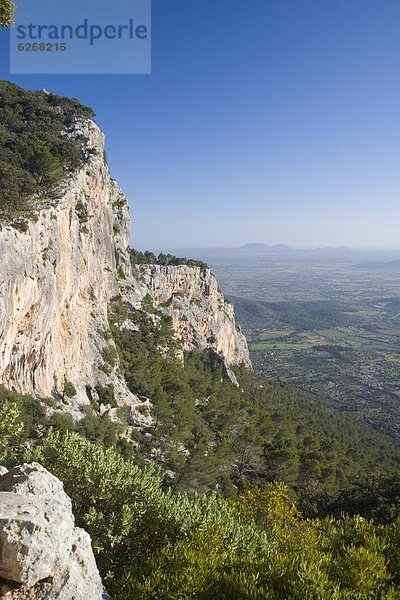 Europa  Berggipfel  Gipfel  Spitze  Spitzen  Ansicht  Mallorca  Balearen  Balearische Inseln  Spanien