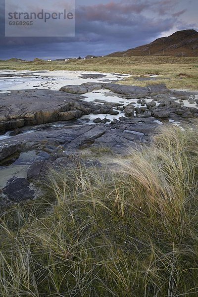 Europa  Großbritannien  Dorf  Ansicht  Argyll  Bucht  Halbinsel  Schottland