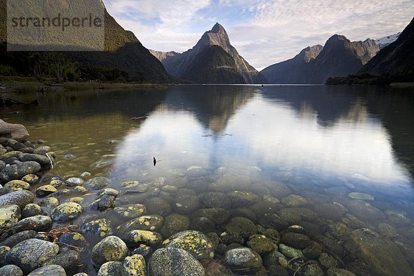 Pazifischer Ozean  Pazifik  Stiller Ozean  Großer Ozean  neuseeländische Südinsel  Geräusch  UNESCO-Welterbe  Milford  Neuseeland