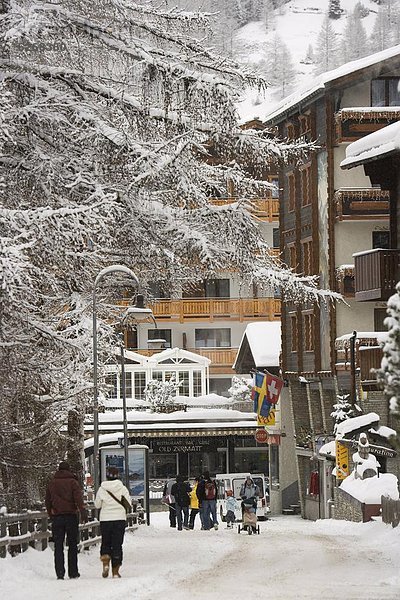Zermatt  Schweiz  Europa