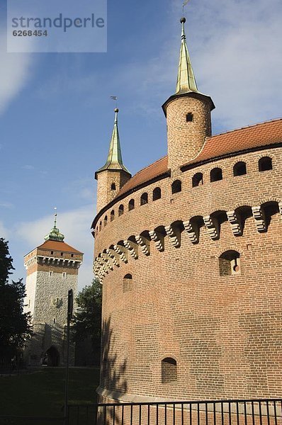 Europa  Stadt  Wachturm  Verteidigung  bauen  UNESCO-Welterbe  Bastion  alt  Polen