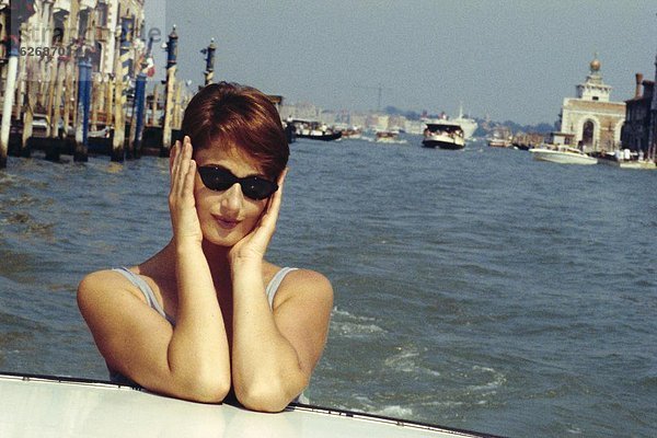 Boat Girl  Venice  Italy (Cross Processed)