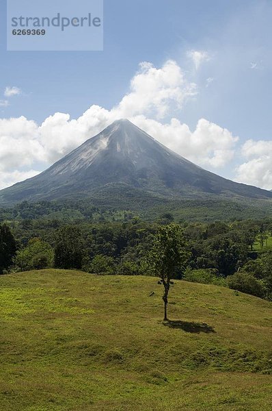 Vulkan Seitenansicht Costa Rica