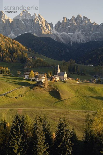 Europa  Dolomiten  Trentino Südtirol  Italien  val di funes