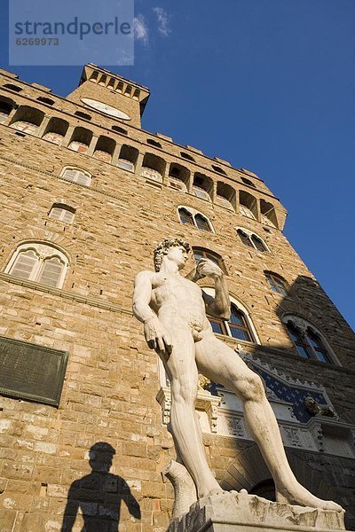 Europa  UNESCO-Welterbe  Florenz  Italien  David von Michelangelo  Toskana