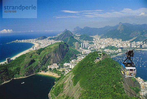 Strand Brotlaib Zucker Brasilien Copacabana Rio de Janeiro