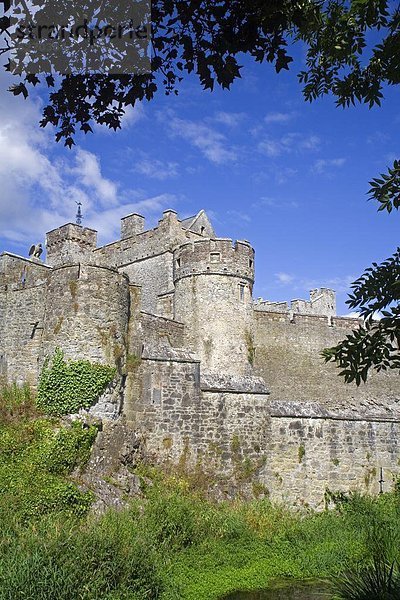 Cahir Castle  Cahir Stadt  Grafschaft Tipperary  Munster  Republik Irland  Europa