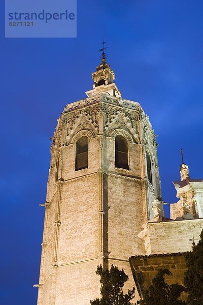 Glockenturm  Europa  Abend  Kathedrale  Belfried  Spanien
