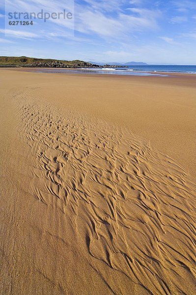 Muster  Europa  Strand  Großbritannien  Sand  Schottland  Wester Ross