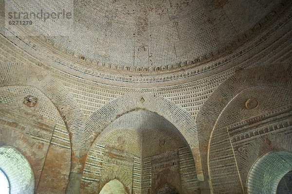 zeigen  Ziegelstein  Querformat  abwechseln  Gewölbe  Asien  Jahrhundert  Indien  Moschee  Westbengalen