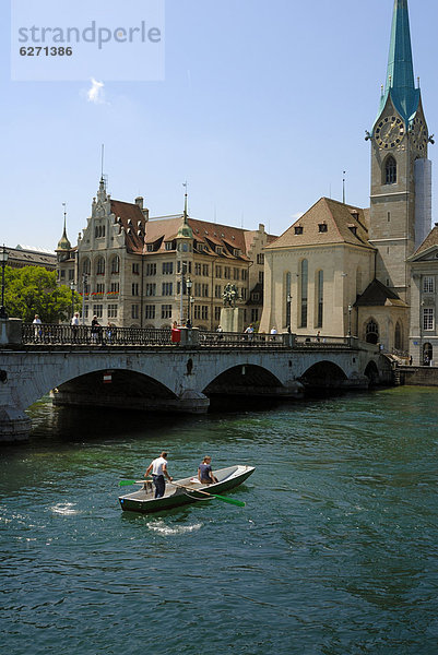 Europa  Boot  Brücke  Schweiz  Zürich