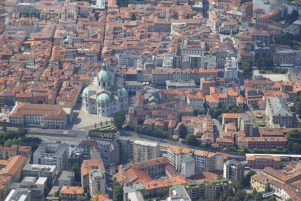 Europa  Stadt  Ansicht  Comer See  Como  Italien  Lombardei