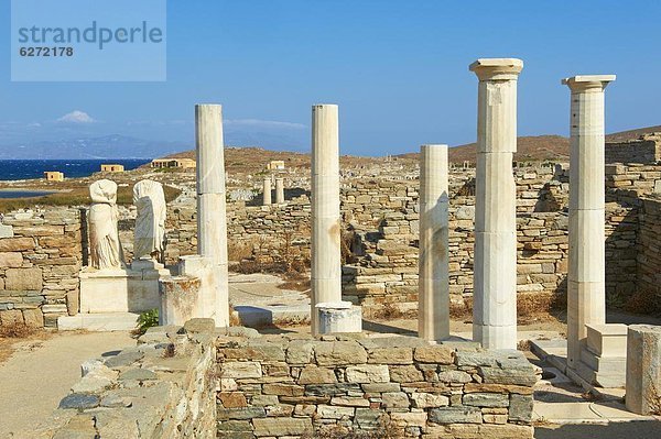 Europa  UNESCO-Welterbe  Kykladen  Delos  Griechenland  Griechische Inseln