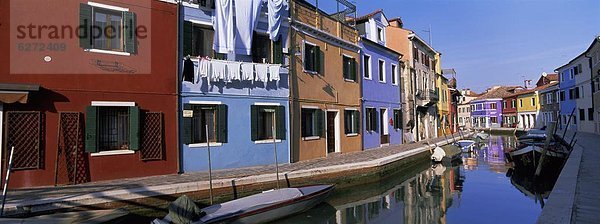 Europa Venetien Burano Italien