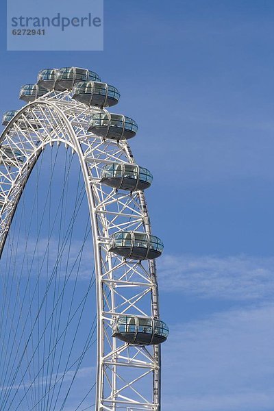 Das London Eye  gebaut  um das Jahrtausend  London  England  Großbritannien  Europa zu gedenken