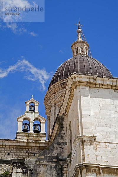 Die Kathedrale von Dubrovnik  Dalmatien  Kroatien  Europa