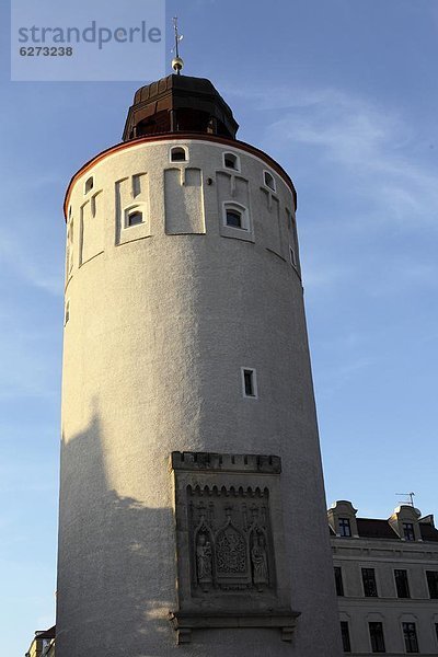 dick  Anschnitt  Mittelalter  Europa  Großstadt  Turm  Verteidigung  Deutschland  Görlitz  Sachsen
