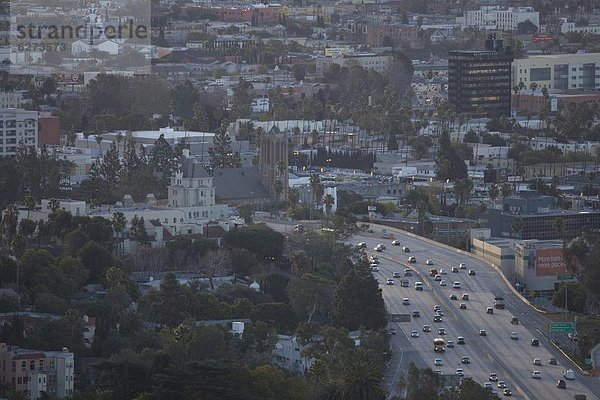 Vereinigte Staaten von Amerika USA Nordamerika Kalifornien Hollywood Interstate Los Angeles