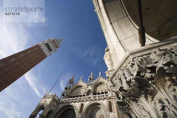 Europa  UNESCO-Welterbe  Venetien  Markusplatz  Italien  Venedig