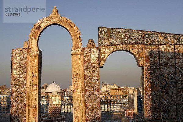 Nordafrika  Tunis  Hauptstadt  Dach  Großstadt  Afrika  Tunesien