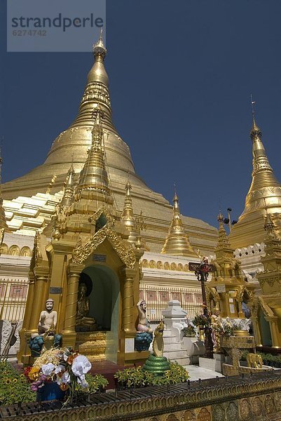 Shwedagon Pagode  Yangon (Rangoon)  Myanmar (Birma)  Asien
