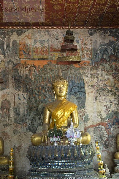 sitzend  Hintergrund  Statue  Südostasien  Vietnam  Asien  Buddha  Laos  Luang Prabang