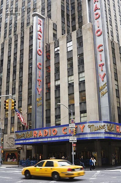 Radio City Music Hall  Manhattan  New York City  New York  Vereinigte Staaten von Amerika  Nordamerika