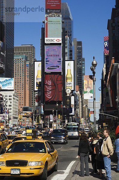 Times Square  Manhattan  New York City  New York  Vereinigte Staaten von Amerika  Nordamerika