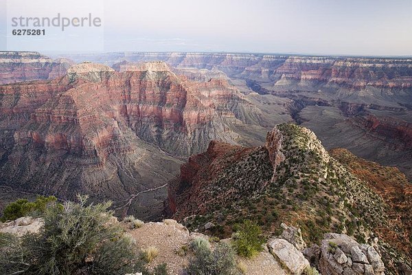 Vereinigte Staaten von Amerika  USA  Sonnenuntergang  Nordamerika  Süden  Arizona  Ansicht  Grand Canyon Nationalpark  zeigen  UNESCO-Welterbe  North Rim