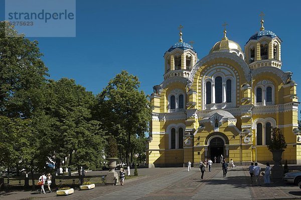 St. Vladimir-Kathedrale  Kiew  Ukraine  Europa