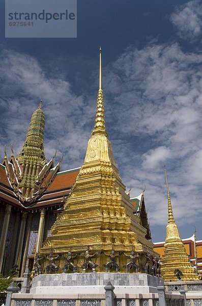 Bangkok Hauptstadt Ehrfurcht Palast Schloß Schlösser Komplexität Südostasien Asien Thailand