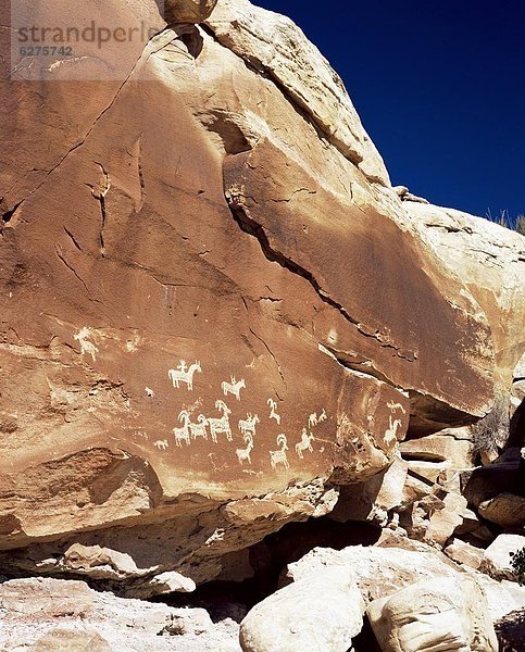 Nordamerika  Höhlenmalerei  Moab  Utah