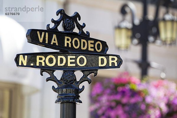 Rodeo Drive  Beverly Hills  Los Angeles  California  United States of America  North America