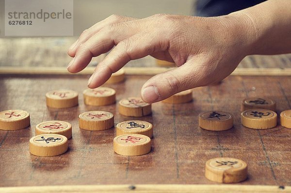 einsteigen  chinesisch  Schach  China  Anhui  Asien