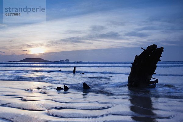 Europa  Großbritannien  Gower Peninsula  Wales