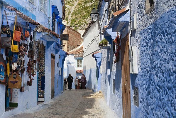 Chefchaouen (Chaouen)  Tangeri-Tetouan Region  Rif-Gebirge  Marokko  Nordafrika  Afrika