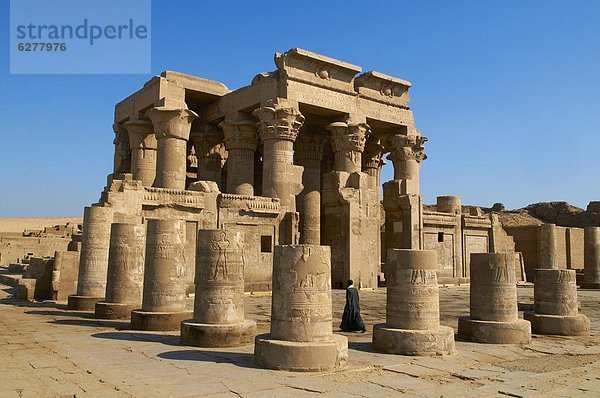 Tempel des Sobek und Haroeris  Kom Ombo  Ägypten  Nordafrika  Afrika